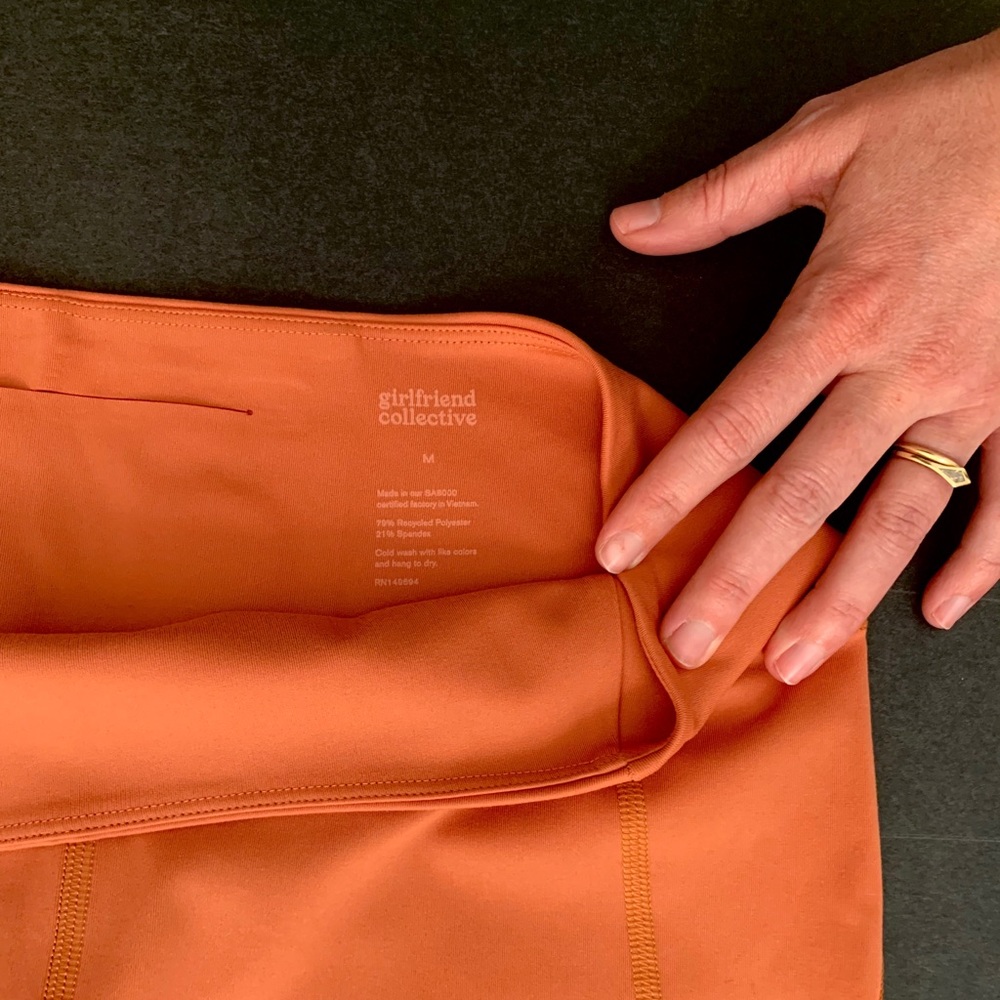 Girlfriend Collective Leggings - Apricot